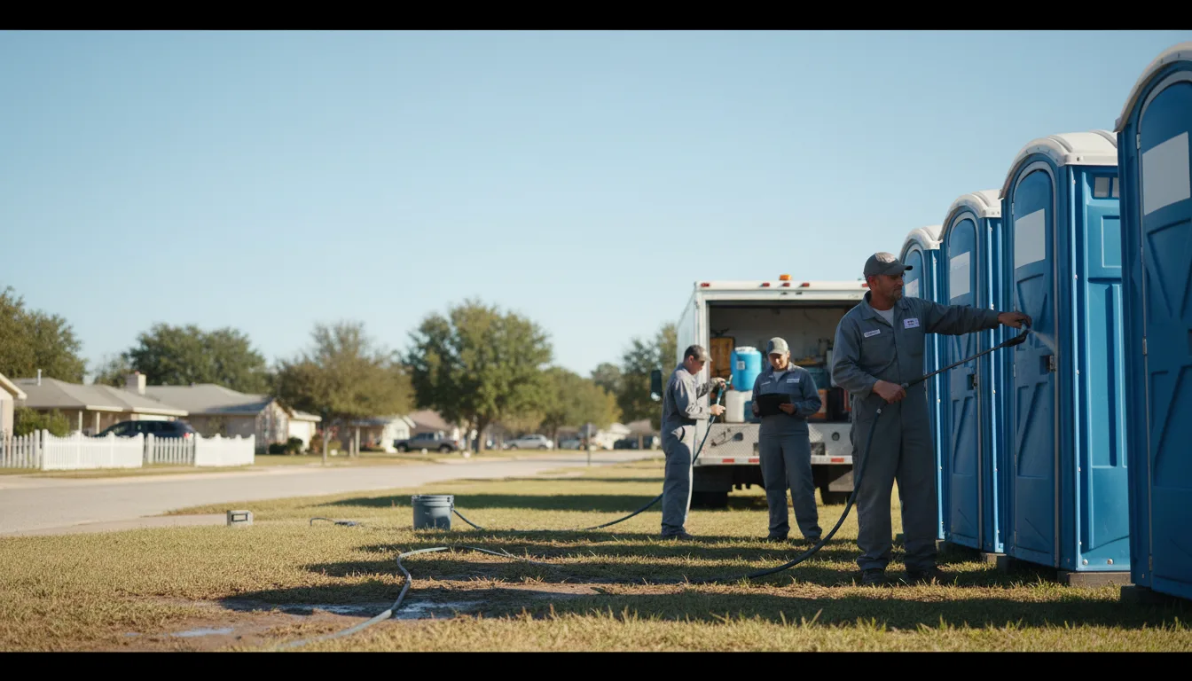 Long-Term Portable Toilet Rental in Delhi, LA near me